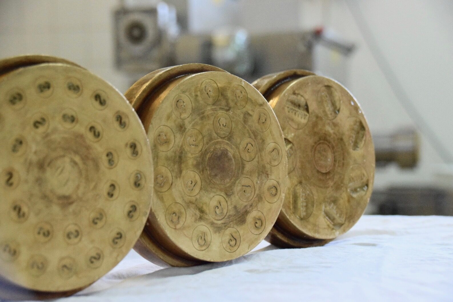Bronze-Matrize Pasta Extrusion